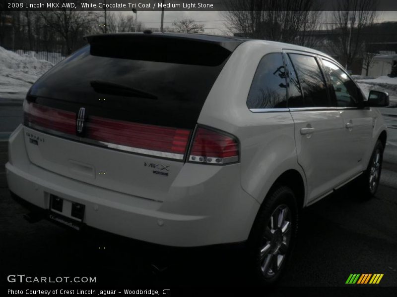 White Chocolate Tri Coat / Medium Light Stone 2008 Lincoln MKX AWD