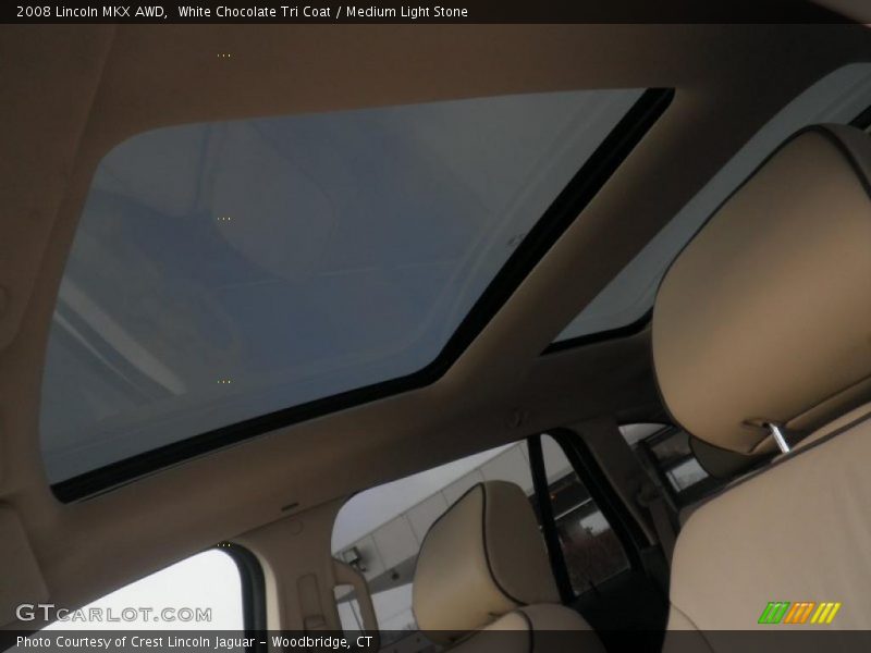 White Chocolate Tri Coat / Medium Light Stone 2008 Lincoln MKX AWD