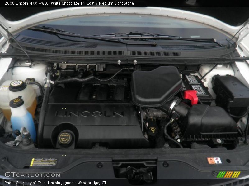 White Chocolate Tri Coat / Medium Light Stone 2008 Lincoln MKX AWD