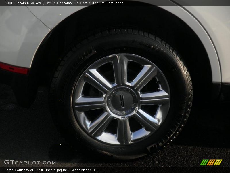 White Chocolate Tri Coat / Medium Light Stone 2008 Lincoln MKX AWD