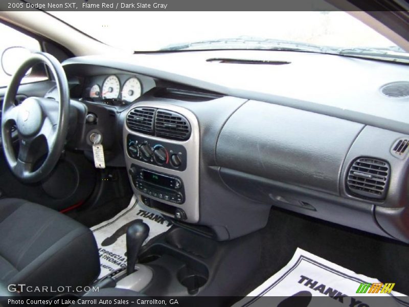 Flame Red / Dark Slate Gray 2005 Dodge Neon SXT