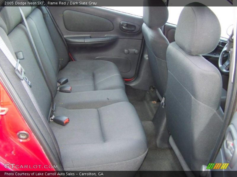 Flame Red / Dark Slate Gray 2005 Dodge Neon SXT