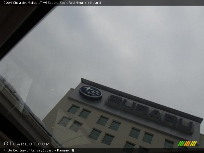 Sport Red Metallic / Neutral 2004 Chevrolet Malibu LT V6 Sedan