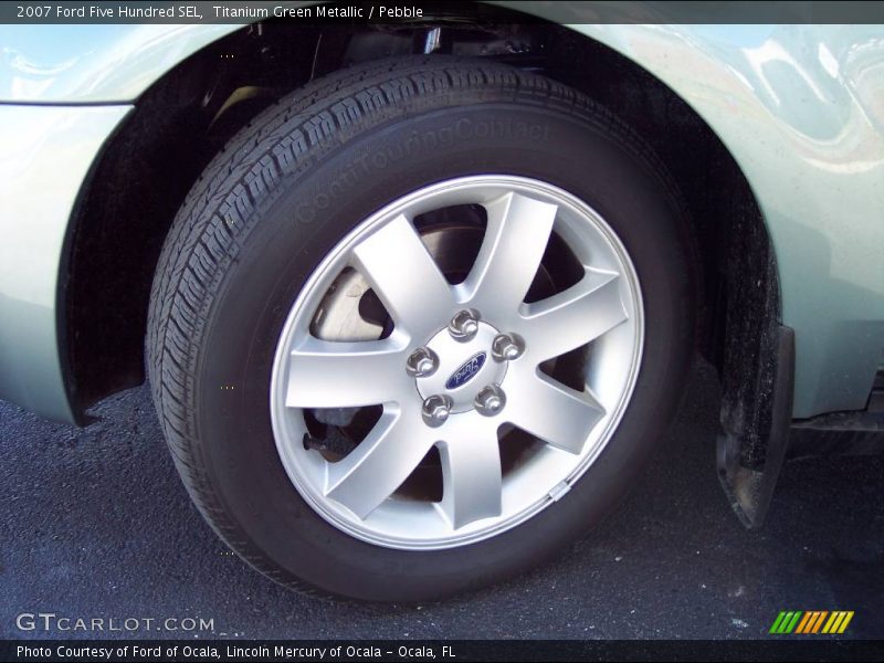 Titanium Green Metallic / Pebble 2007 Ford Five Hundred SEL