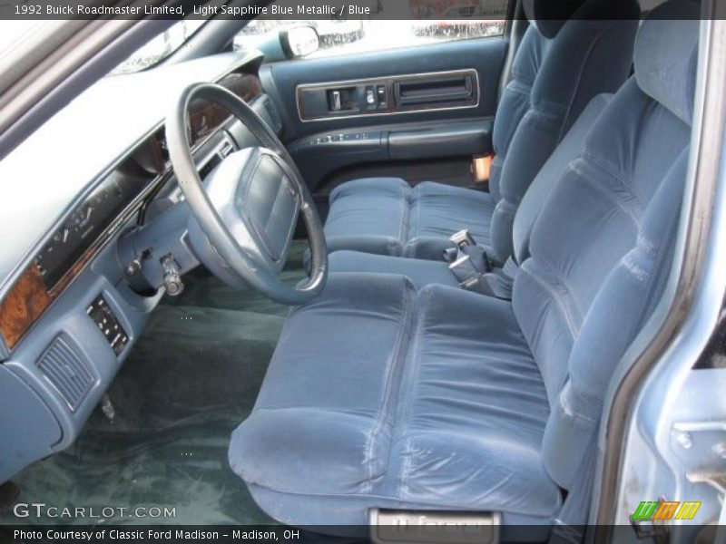  1992 Roadmaster Limited Blue Interior