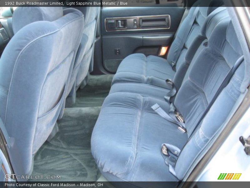  1992 Roadmaster Limited Blue Interior