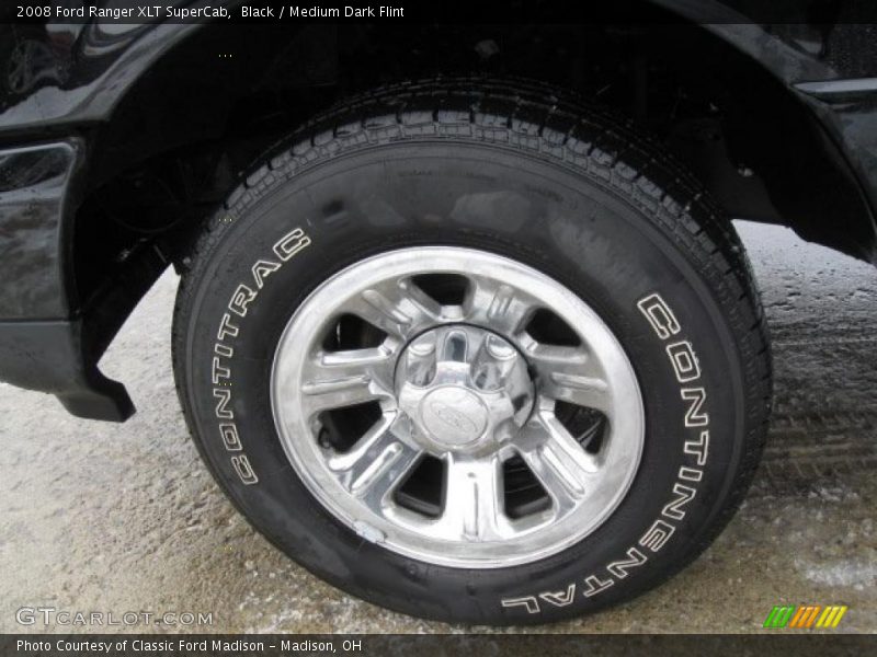 Black / Medium Dark Flint 2008 Ford Ranger XLT SuperCab