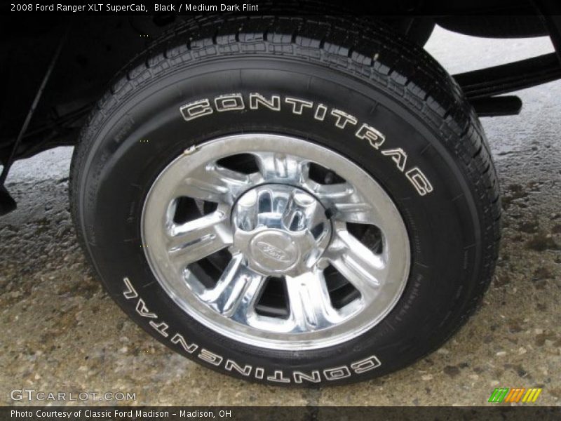Black / Medium Dark Flint 2008 Ford Ranger XLT SuperCab