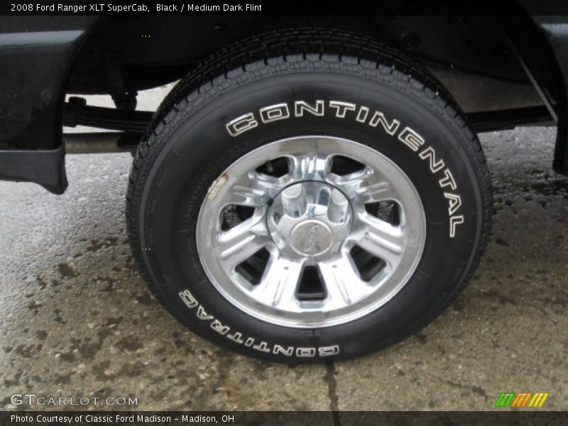 Black / Medium Dark Flint 2008 Ford Ranger XLT SuperCab