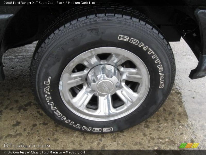 Black / Medium Dark Flint 2008 Ford Ranger XLT SuperCab