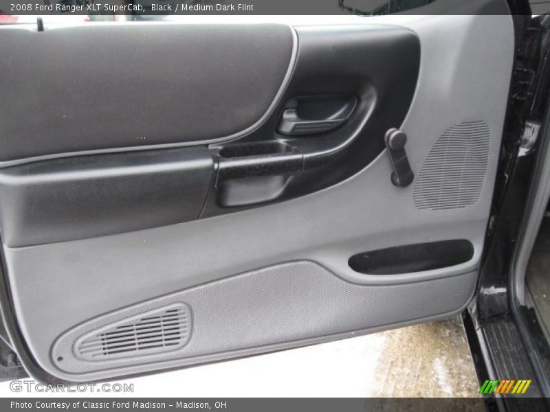Black / Medium Dark Flint 2008 Ford Ranger XLT SuperCab