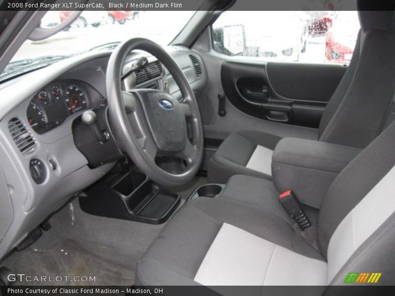 Black / Medium Dark Flint 2008 Ford Ranger XLT SuperCab