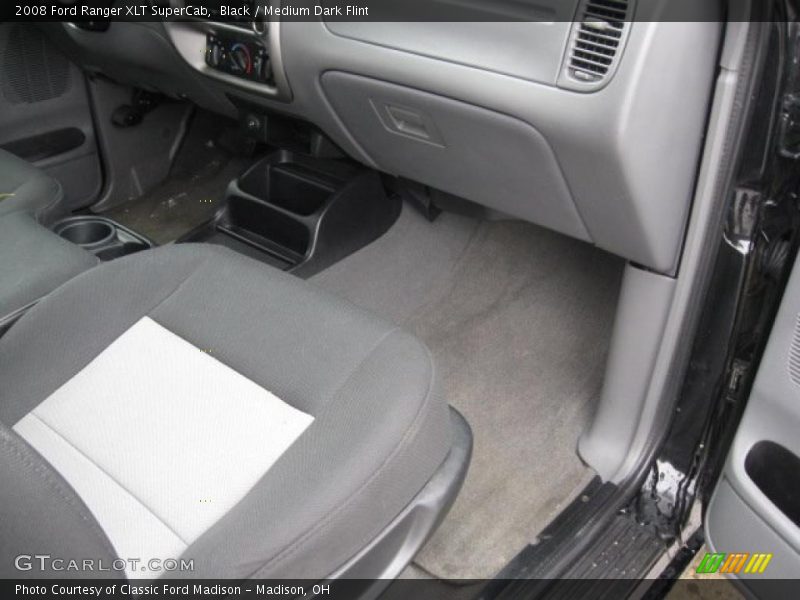 Black / Medium Dark Flint 2008 Ford Ranger XLT SuperCab