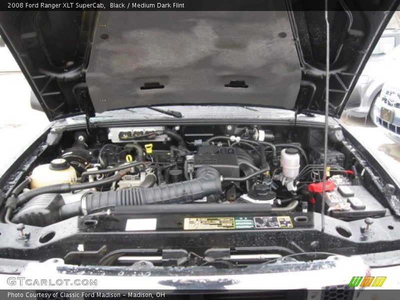 Black / Medium Dark Flint 2008 Ford Ranger XLT SuperCab