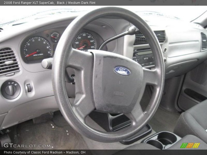 Black / Medium Dark Flint 2008 Ford Ranger XLT SuperCab