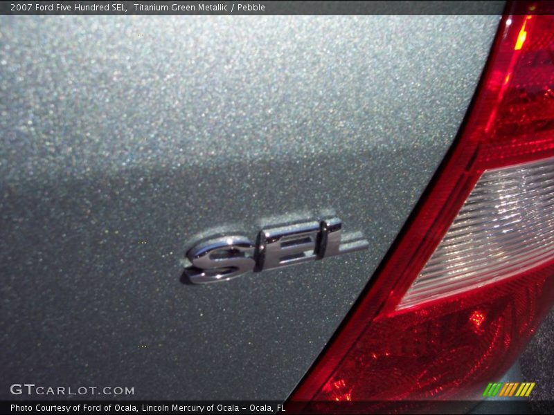 Titanium Green Metallic / Pebble 2007 Ford Five Hundred SEL