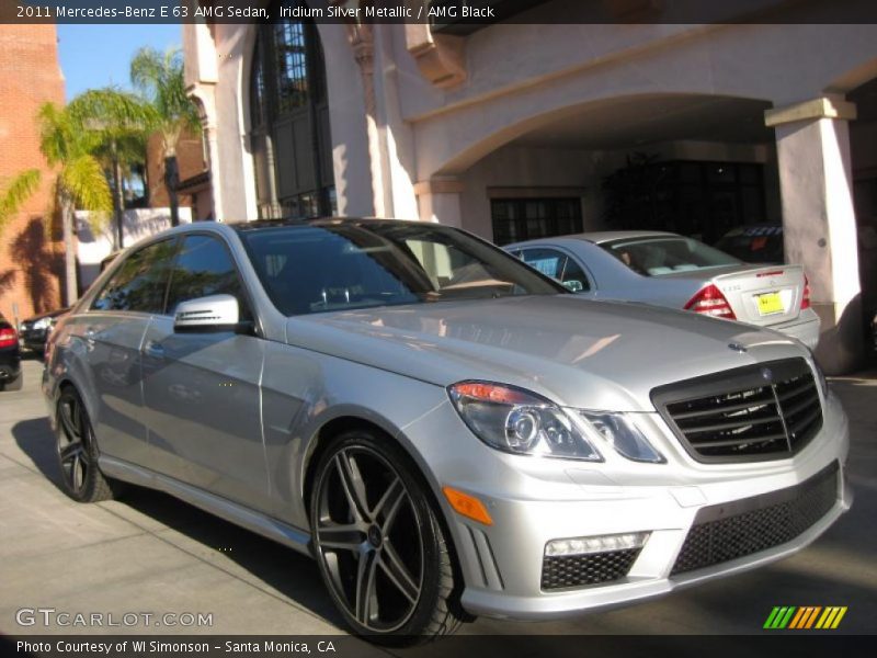 Front 3/4 View of 2011 E 63 AMG Sedan