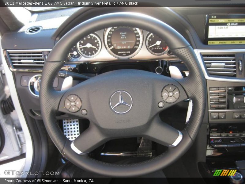  2011 E 63 AMG Sedan Steering Wheel