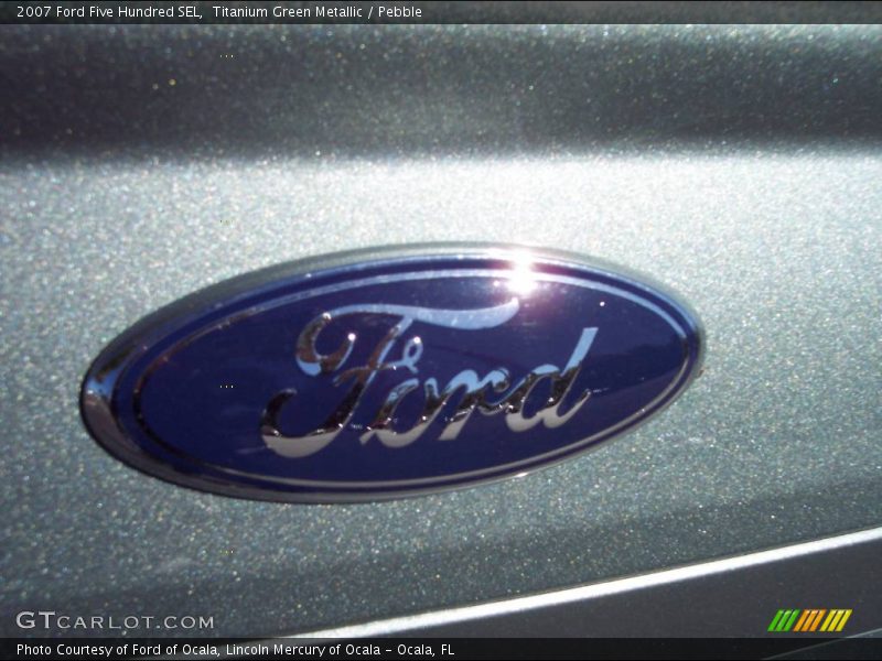 Titanium Green Metallic / Pebble 2007 Ford Five Hundred SEL