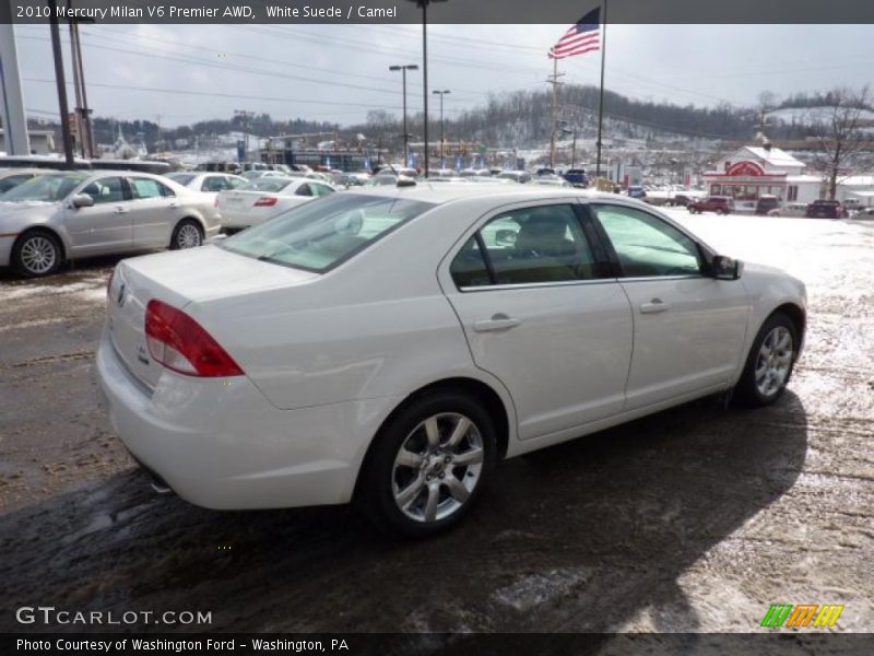 White Suede / Camel 2010 Mercury Milan V6 Premier AWD