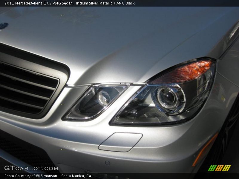 Iridium Silver Metallic / AMG Black 2011 Mercedes-Benz E 63 AMG Sedan