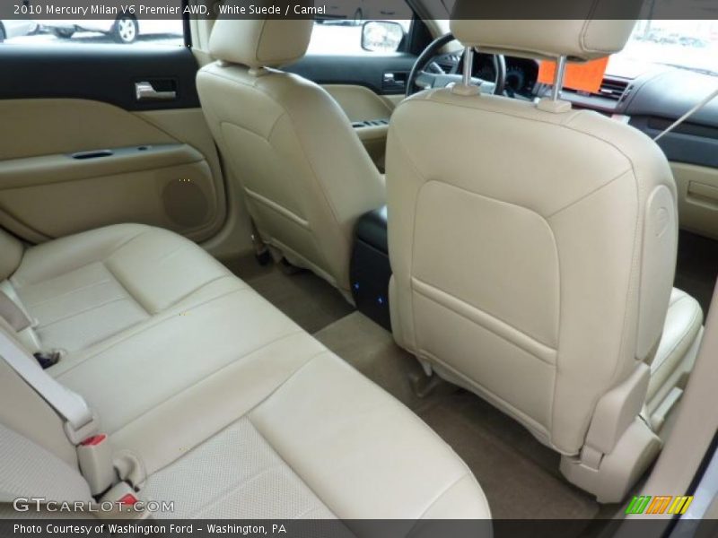 White Suede / Camel 2010 Mercury Milan V6 Premier AWD