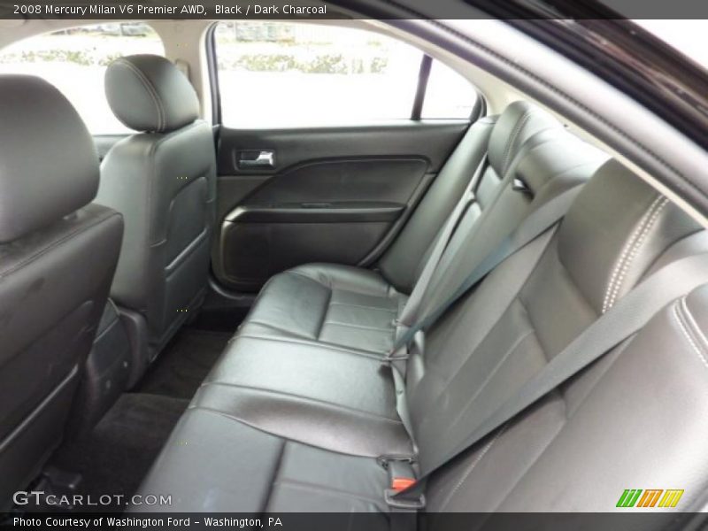 Black / Dark Charcoal 2008 Mercury Milan V6 Premier AWD