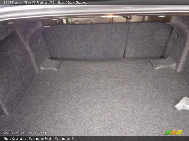 Black / Dark Charcoal 2008 Mercury Milan V6 Premier AWD