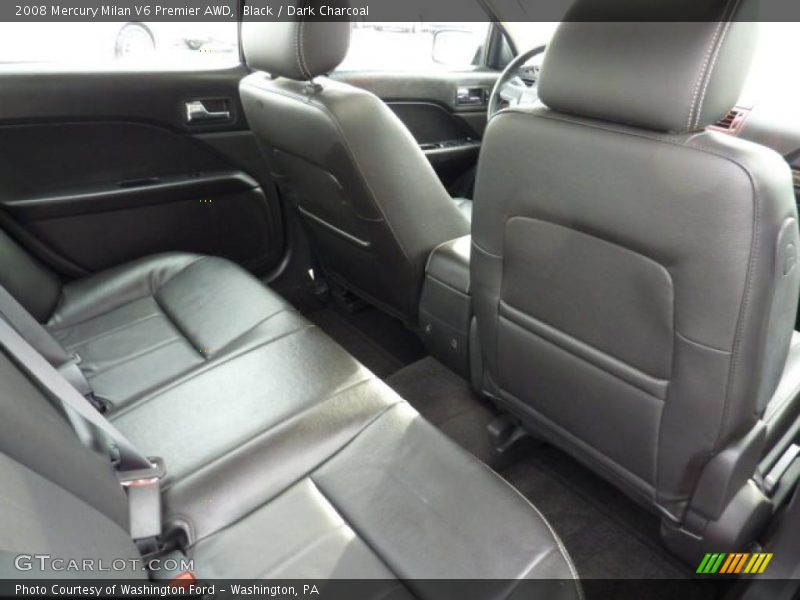 Black / Dark Charcoal 2008 Mercury Milan V6 Premier AWD