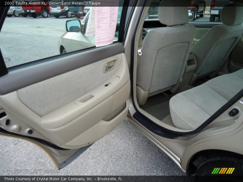 Desert Sand Metallic / Taupe 2002 Toyota Avalon XL