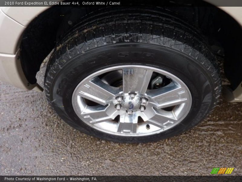 Oxford White / Camel 2010 Ford Expedition EL Eddie Bauer 4x4