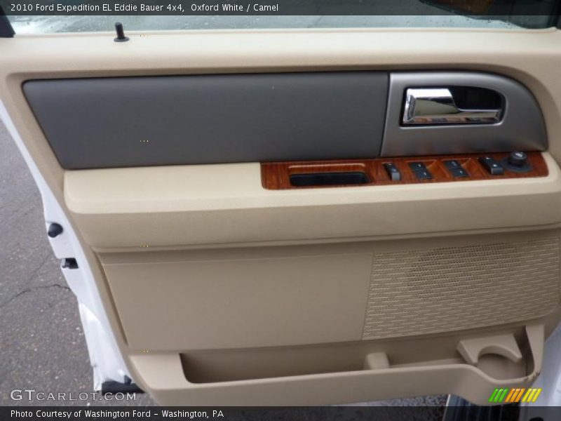 Oxford White / Camel 2010 Ford Expedition EL Eddie Bauer 4x4