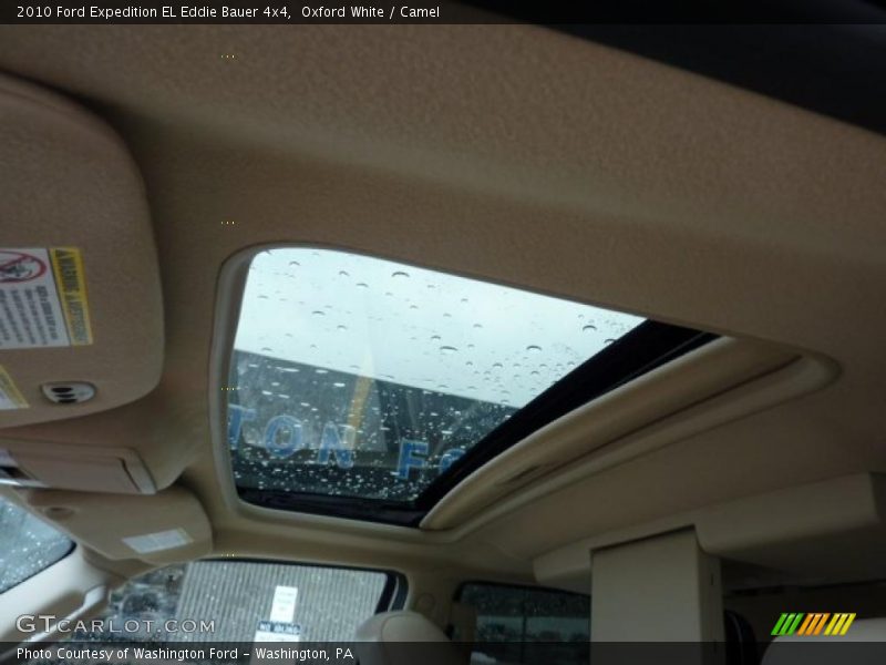 Oxford White / Camel 2010 Ford Expedition EL Eddie Bauer 4x4