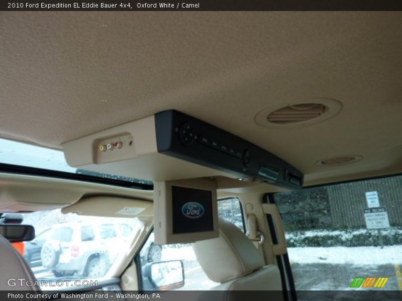 Oxford White / Camel 2010 Ford Expedition EL Eddie Bauer 4x4