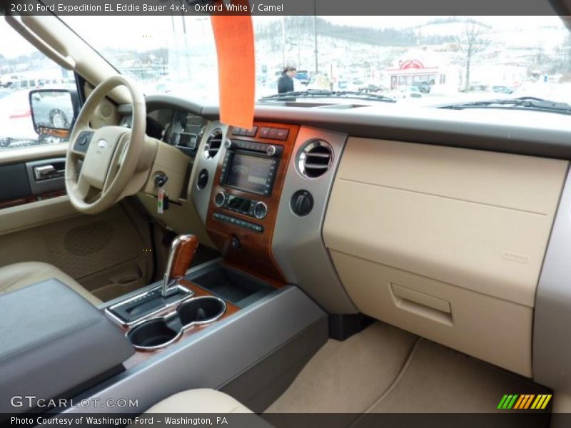 Oxford White / Camel 2010 Ford Expedition EL Eddie Bauer 4x4