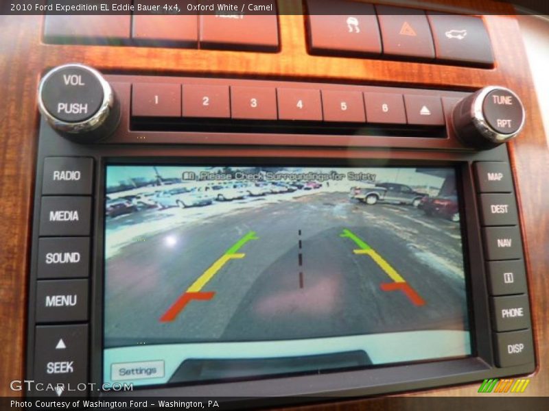 Oxford White / Camel 2010 Ford Expedition EL Eddie Bauer 4x4