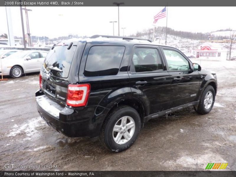 Black / Stone 2008 Ford Escape Hybrid 4WD