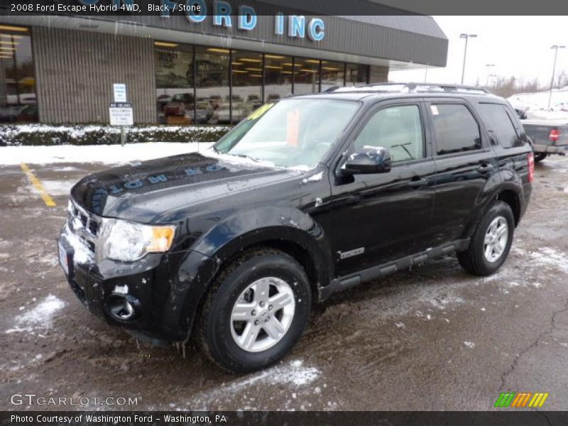 Black / Stone 2008 Ford Escape Hybrid 4WD