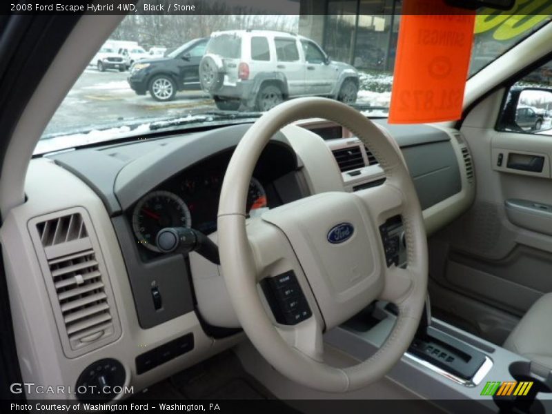Black / Stone 2008 Ford Escape Hybrid 4WD