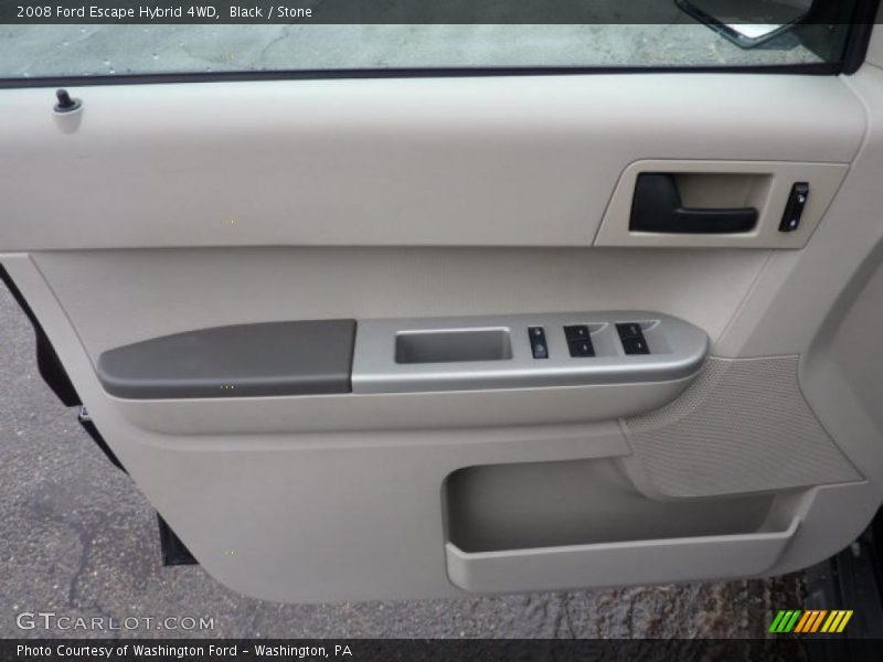Black / Stone 2008 Ford Escape Hybrid 4WD
