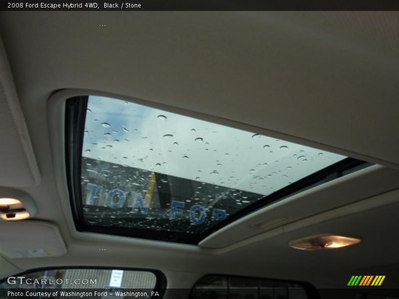 Black / Stone 2008 Ford Escape Hybrid 4WD