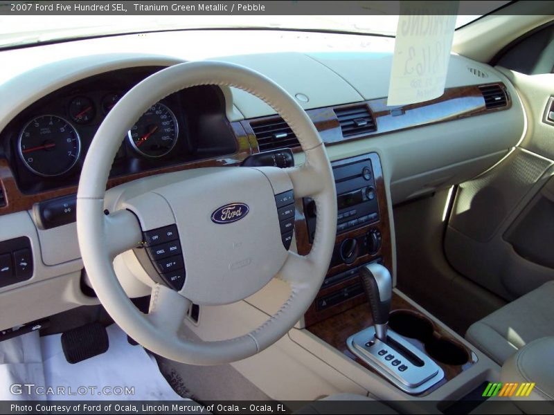 Titanium Green Metallic / Pebble 2007 Ford Five Hundred SEL