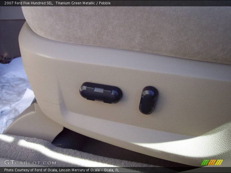 Titanium Green Metallic / Pebble 2007 Ford Five Hundred SEL