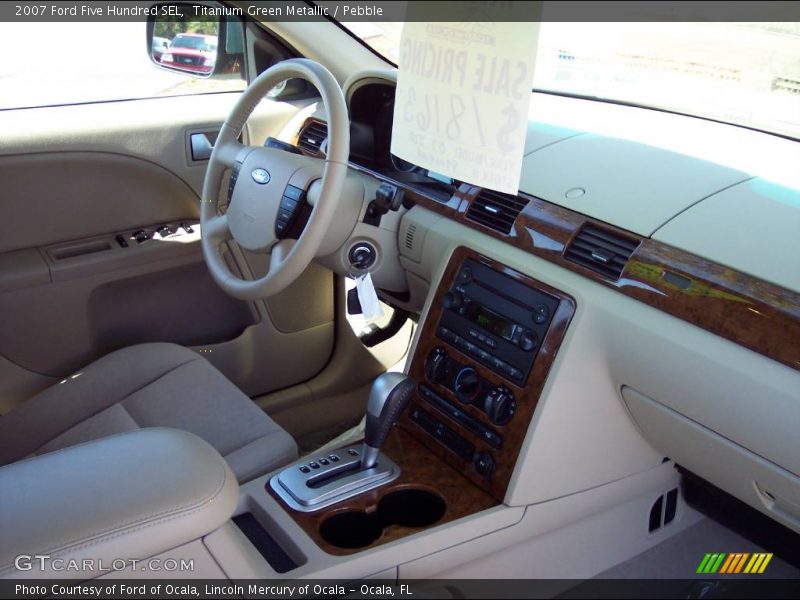 Titanium Green Metallic / Pebble 2007 Ford Five Hundred SEL