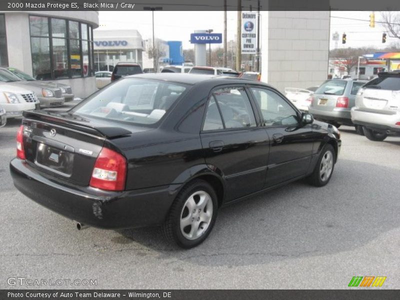 Black Mica / Gray 2000 Mazda Protege ES