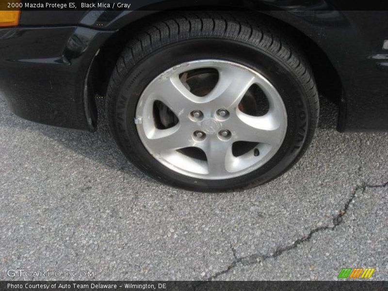 Black Mica / Gray 2000 Mazda Protege ES