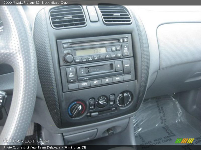 Black Mica / Gray 2000 Mazda Protege ES