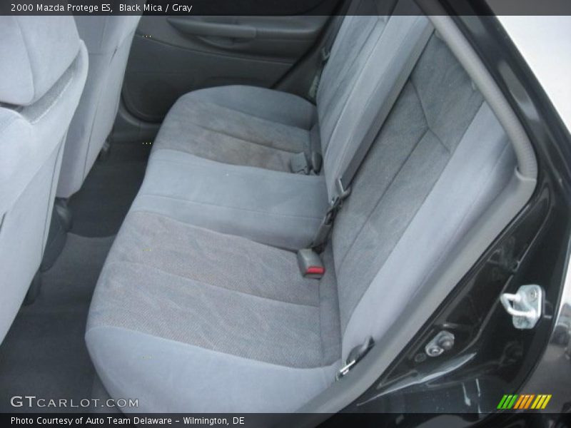 Black Mica / Gray 2000 Mazda Protege ES