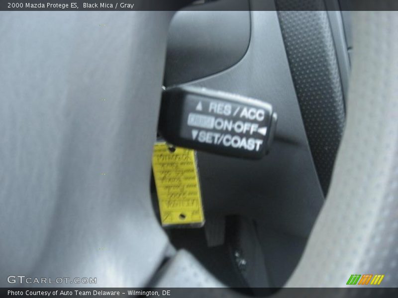 Black Mica / Gray 2000 Mazda Protege ES