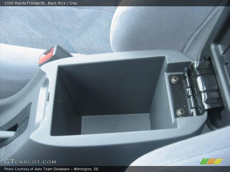 Black Mica / Gray 2000 Mazda Protege ES
